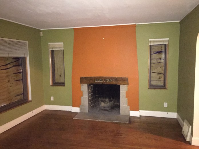 living room 2 - before